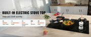 Load image into Gallery viewer, Amocart 5 Burners 30/36 Inch Electric Induction Cooktop Stove Hob Built-in Burner Cooker Sensor Touch Control Magnetic Cooker