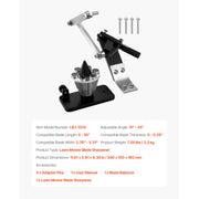 Load image into Gallery viewer, SucceBuy Lawn Mower Blade Sharpener Balancer 15° - 45° Adjustable Lawnmower Blade Sharpening Tool Compatible with Angle Grinders - AMOCART
