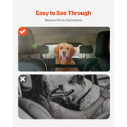 Charger l'image dans la visionneuse de galerie, Amocart Dog Car Barrier Car Divider for Front Seats Vehicle Pet Barrier with See Through Net Mesh Universal-Fit Dog Car Barrier