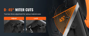 Load image into Gallery viewer, SucceBuy 2300W Abrasive Chop Saw 14"/355mm Blade Diameter Cut Off Saw Steel Cutting Machine 0-45° Adjustable Angle Miter Saw