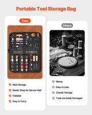 Load image into Gallery viewer, SucceBuy 38/59/61/72/92PCs Leather Working Tools Kit Leather Craft Tools Storage Bag Engraving Punching Sewing Stamping Tools
