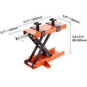 Load image into Gallery viewer, SucceBuy Motorcycle Lift 350/1100/1500 LBS Capacity Motorcycle Scissor Lift Jack with Wide Deck&Safety Pin for Bikes Motorcycles