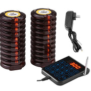 Load image into Gallery viewer, Amocart Restaurant Pager System Wireless Long Range Lineup Waiting Queue Signal Guest Customer Calling Beepers for Food Truck