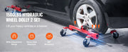 Load image into Gallery viewer, Amocart Wheel Dolly Heavy Duty Vehicle Positioning Ratchet Tire Jack Max Capacity 1500 Lbs Car Dolly for Car Auto Repair Moving