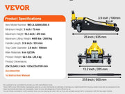 Bild in Galerie-Viewer laden, SucceBuy 2T Low Profile Floor Jack Iron Hydraulic Racing Floor Jack Hydraulic Car Jack with Single/Dual Piston Quick Lift Pump