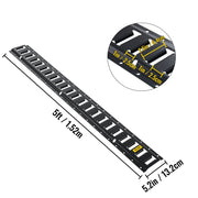 Load image into Gallery viewer, Amocart E-Track Tie-Down Rail, 4/6/16/28Pcs 4/6/16/28Ft Steel Rails w/ Standard 1" x 2.5" Slots, Compatible wwith O and D Rings