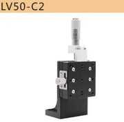 Load image into Gallery viewer, Z Axis LV40/50/60/80 Sliding Table Manual Displacement Vertical-lift Fine Tuning Platform Cross Guide Linear Stage Sliding