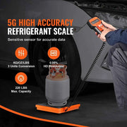 Load image into Gallery viewer, SucceBuy Refrigerant Scale 110/220 LBS HAVC Charging Recovery Freon Scale with Wired Remote Control 2/5g Precision Electronic