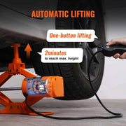 Load image into Gallery viewer, Amocart 3T Electric Car Jack Scissor Jack with Electric Impact Wrench 12V Car Jack with Double Saddle for SUV Truck Tire Change