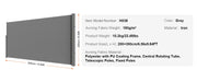 Load image into Gallery viewer, Amocart Retractable Side Awning Outdoor Privacy Polyester Water-proof Retractable Patio Screen UV 30+ Room Divider Wind Screen