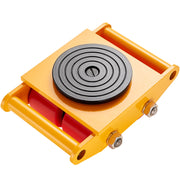 Load image into Gallery viewer, SucceBuy All-Steel Industrial Machinery Mover Pallet Trolley 6T Carrying Tank With 360 Degree Rotation for Transporting Cargo - AMOCART