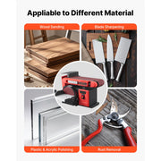Load image into Gallery viewer, SucceBuy 5/6" Disc Sander 1x30/4x 36 in Belt Sander 250/400W with Adjustable Worktable & Dust Collection Port for Woodworking