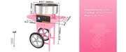Load image into Gallery viewer, Amocart Electric Cotton Candy Machine with Cart 1000W Commercial Floss Maker with Stainless Steel Bowl Sugar Scoop and Drawer