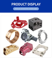 Charger l'image dans la visionneuse de galerie, Jiejia OEM Custom Factory CNC Service Precision CNC Parts Stainless Steel Machining Manufacturing Turning Parts