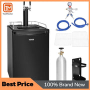 Charger l'image dans la visionneuse de galerie, 【2026】Amocart 152L Stainless Steel Beer Kegerator Draft Beer Dispenser Adjustable Faucet Regulator Keg Refrigerator Dual Tap Fo