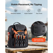 Load image into Gallery viewer, Amocart 45 Pockets Tool Backpack Tool Bag Reinforced Fabric Base Electrician Plumber Repairman Maintenance Worker Tool Bags