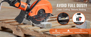 Load image into Gallery viewer, SucceBuy Electric Concrete Saw 16 in 3200 W 15 A Motor Circular Saw Cutter with Max. 6 in Adjustable Cutting Depth Wet Disk Saw