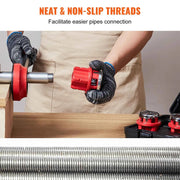 Load image into Gallery viewer, Amocart Manual Pipe Threader Ratchet Tool Portable Pipe Threading Set w/ 6PCS NPT Dies for Galvanized Aluminum Iron Copper Pipe