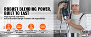 Load image into Gallery viewer, Amocart 16" Commercial Immersion Blender Heavy Duty Hand Mixer Multi-Purpose Portable Mixer for Soup Smoothie Puree Baby Food