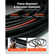 Load image into Gallery viewer, SucceBuy 30FT/50FT/100FT Solar Panel Extension Cable with Flame Retardant Protective Sleeving Female and Male Connectors for RV