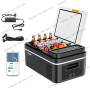 Load image into Gallery viewer, Succebuy 15-55L Portable Cooler Electric Compressor 12V/24V DC 110-240V AC Freezer Refrigerator for Home