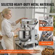 Bild in Galerie-Viewer laden, Amocart 10L/14L/28.5L/18.7L Commercial Food Mixer Commercial Stand Mixer with 3 Adjustable Speeds 550W 1100W Dough Mixer