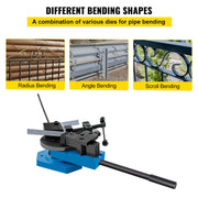 Load image into Gallery viewer, SucceBuy Universal Metal Bender SBG-40 Multifunction Spiral Steel Plate Round Square Flat Bar Bending Tool for Metal Production