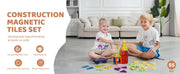 Load image into Gallery viewer, Amocart 55pcs Magnetic Building Blocks Construction Set Magnet Tiles Children Montessori Educational Game Toys for Kids Gifts
