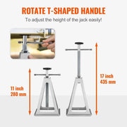 Load image into Gallery viewer, Amocart RV Stabilizer Jacks, 4 Pack Aluminum RV Leveling Jacks, Per Jack 6000 Lbs , RV Stack Jacks for RV Travel Trailer Camper