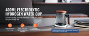 Load image into Gallery viewer, SucceBuy 400ML Hydrogen Water Cup Hydrogen Generator SPE Technology Hydrogen Water Ionizer Machine with Wireless Charging Base