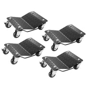 Load image into Gallery viewer, SucceBuy Car Tire Wheel Trolley Dollies 2/4PCS 1500Lbs Weight Capacity Vehicle Skates Moving Tire 4 Casters Auto Repair Mover