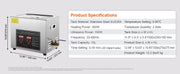 Load image into Gallery viewer, SucceBuy 2L 3L 6L 10L 22L 30L Ultrasonic Cleaner Stainless Steel Portable Cleaning Washing Machine Ultrasound Home Appliance