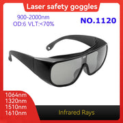 Load image into Gallery viewer, Laser Protective glasses 10600nm OD6 UV400 532nm 808nm 1064nm Laser Safety Glasses IPL glases Laser Protection Laser glasses