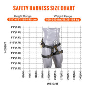Charger l'image dans la visionneuse de galerie, SucceBuy Half Body Safety Harness Tree Climbing Harness Half Protection Harness 340 lbs for Fire Rescuing Caving Rock Climbing
