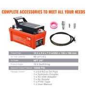 Bild in Galerie-Viewer laden, Amocart Air Hydraulic Pump 10,000 PSI 1/2 Gal Reservoir Foot Actuated Air Treadle for Auto Body Frame Machines & Pulling Post