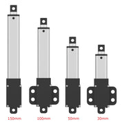 Load image into Gallery viewer, DC 12V Small Linear Actuator Stroke 30mm Max Force 33Lbs Electric Motor For Cabinets Window Opener Robitcs With Free Bracket