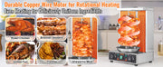 Load image into Gallery viewer, SucceBuy 13lbs Chicken Shawarma Machine Electric Vertical Doner Kebab Grill Gyro Oven
