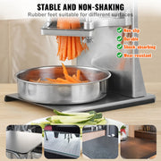 Load image into Gallery viewer, SucceBuy Commercial French Fry Cutter with 4 Replacement Blades Lemon Potato Cutter for French Fries with Extended Handle - AMOCART