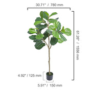 Load image into Gallery viewer, Amocart Artificial Olive Tree 4/5/6FT Tall Faux Plant Secure PE Material Anti-Tip Tilt Protection Low-Maintenance Tree for Home