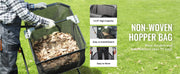 Load image into Gallery viewer, Amocart Tow Behind Lawn 21/26/44/50in Sweeper Large Capacity Heavy Duty Leaf Grass Collector with Adjustable Sweeping for Pick