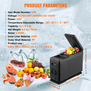 Charger l'image dans la visionneuse de galerie, Amocart 8L to 75L Car Refrigerator Fridge Portable Icebox Single&Dual Zone w/Blue Tooth Temp Adjustable for Outdoor Camping RV