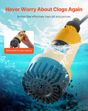 Load image into Gallery viewer, Amocart Cordless Submersible Water Transfer Pump 528GPH & G3/4" Garden Hose Compatible with Dewalt 20V MAX Battery (No Battery)