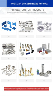 Charger l'image dans la visionneuse de galerie, Jiejia OEM Custom Factory CNC Service Precision CNC Parts Stainless Steel Machining Manufacturing Turning Parts