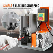 Load image into Gallery viewer, Amocart Electric Wire Stripping Machine 1.5-25mm Cable Stripper 180W 60ft/min 3 Feeding Holes Wire Peeler Scrap Copper Recycle