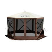 Load image into Gallery viewer, SucceBuy Pop-up Camping Gazebo Camping Canopy Shelter 6 Sided 12' x 12' / 10' x 10' Sun Shade Tents & Canopies Camping & Hiking