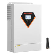 Load image into Gallery viewer, SucceBuy Hybrid Solar Inverter 3500W/6000W 24V DC to Single-Phase 220/230V AC, Built-in 100A MPPT Solar Controller for Off-Grid