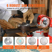 Load image into Gallery viewer, Amocart Circular Saw Blade Sharpener 370W Sharpening Machine 3600RPM Saw Blade 5Inch Wheel Rotary Mill Polisher for Carbide