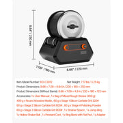 Bild in Galerie-Viewer laden, Amocart Rock Tumbler Kit Rock Polishing Kit 4 Speed Settings 9-Day Polishing Timer Stone Polishing Kit Rock Polisher