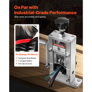 Bild in Galerie-Viewer laden, Amocart Aluminum Alloy Frame Manual Wire Stripping Machine 0.06-1 in Hand Crank or Drill Powered for Scrap Copper Recycling