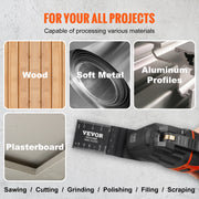 Load image into Gallery viewer, SucceBuy 50PCS Oscillating Saw Blades Universal Release Dewalt Multitool Blades for Wood Cutting Plastic Renovator Power Tool
